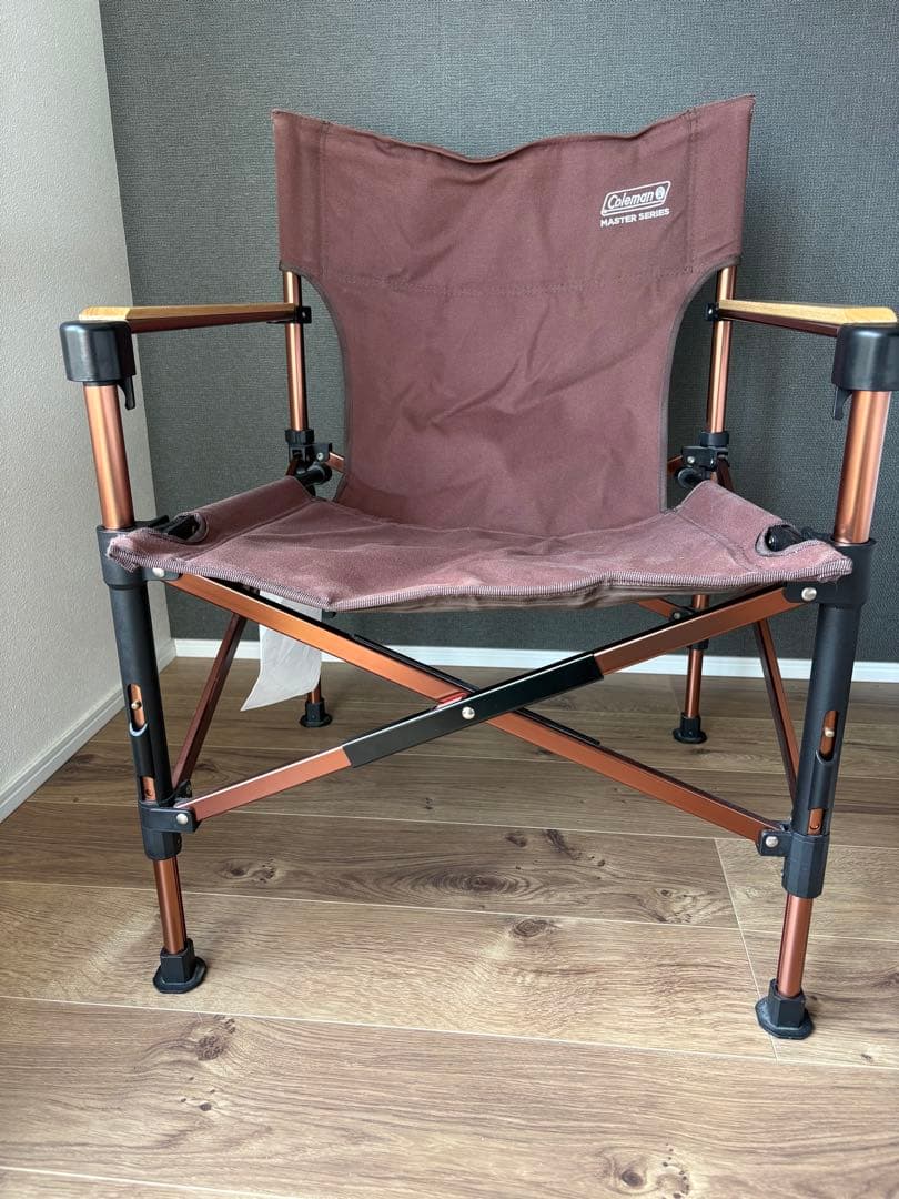 Coleman マスターシリーズコットンキャンバスチェア2脚セット※バラ売り不可