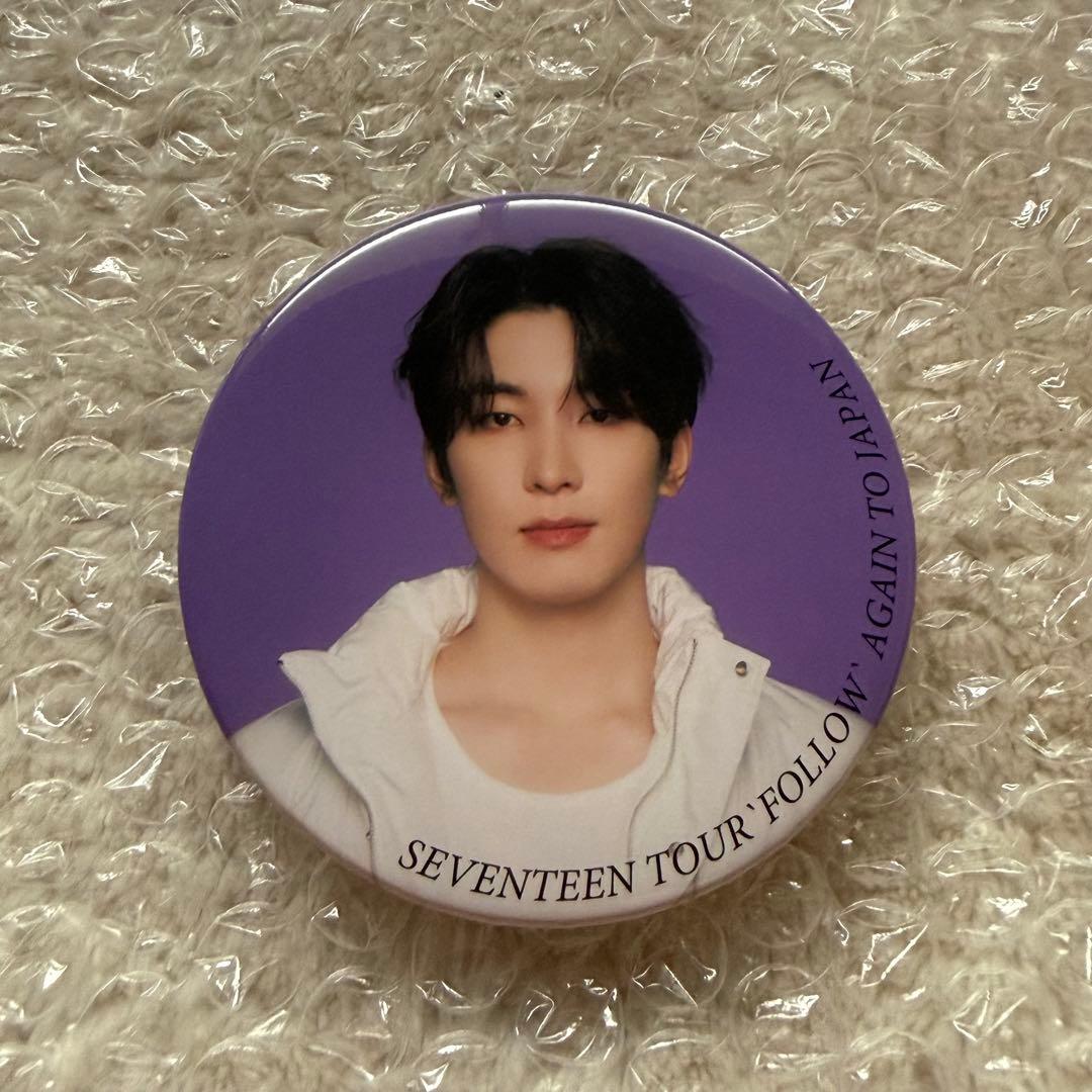 【最終値下げ】 SEVENTEEN ウォヌ FOLLOW AGAIN 缶バッジ
