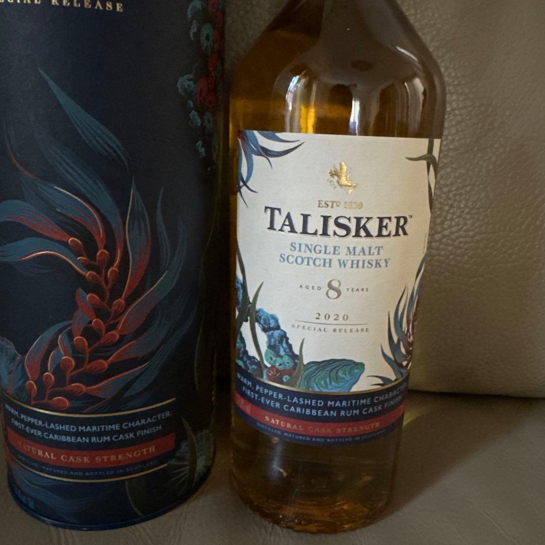 TALISKER 8年 シングルモルトスコッチウイスキー 2020年特別リリース