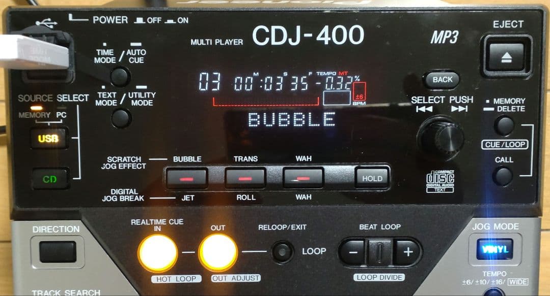 Pioneer CDJ-400　動作確認済み　送料込み　元箱あり