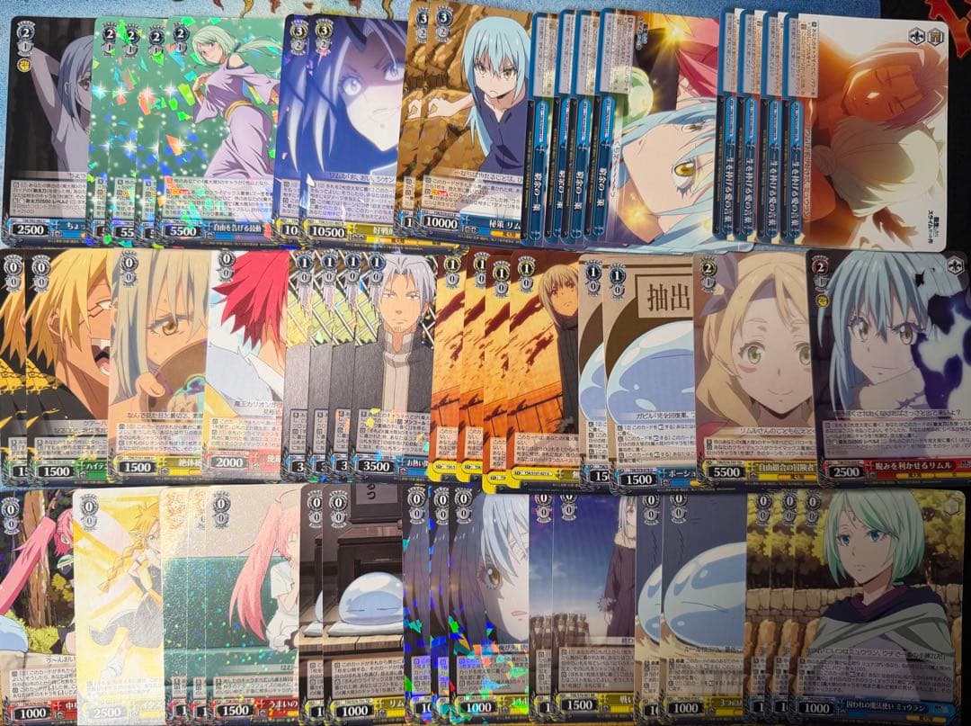 転スラ ヴァイスシュヴァルツ デッキ パーツ