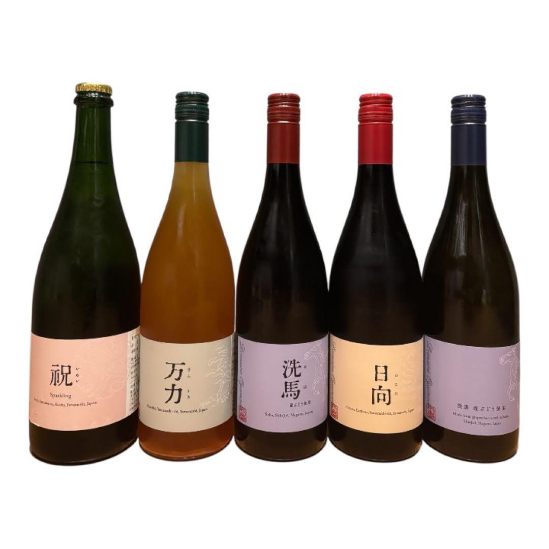 日本ワイン5本セット（ドメーヌ・オヤマダ）