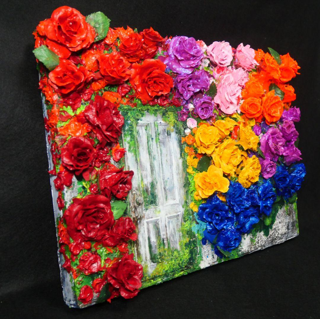 油絵 油彩 油彩画 絵画 絵【扉の先】