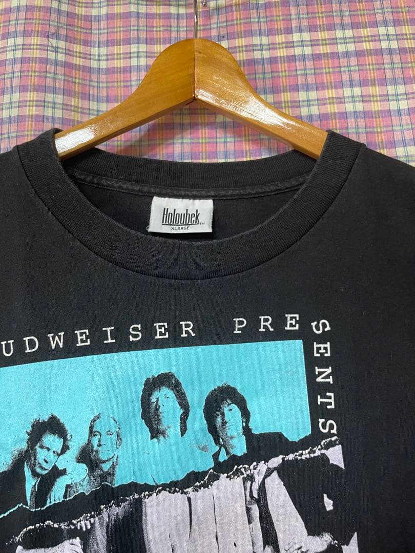 ローリングストーンズ➕バドワイザー◼️90sビンテージ・Tシャツ◼️USA製オールド