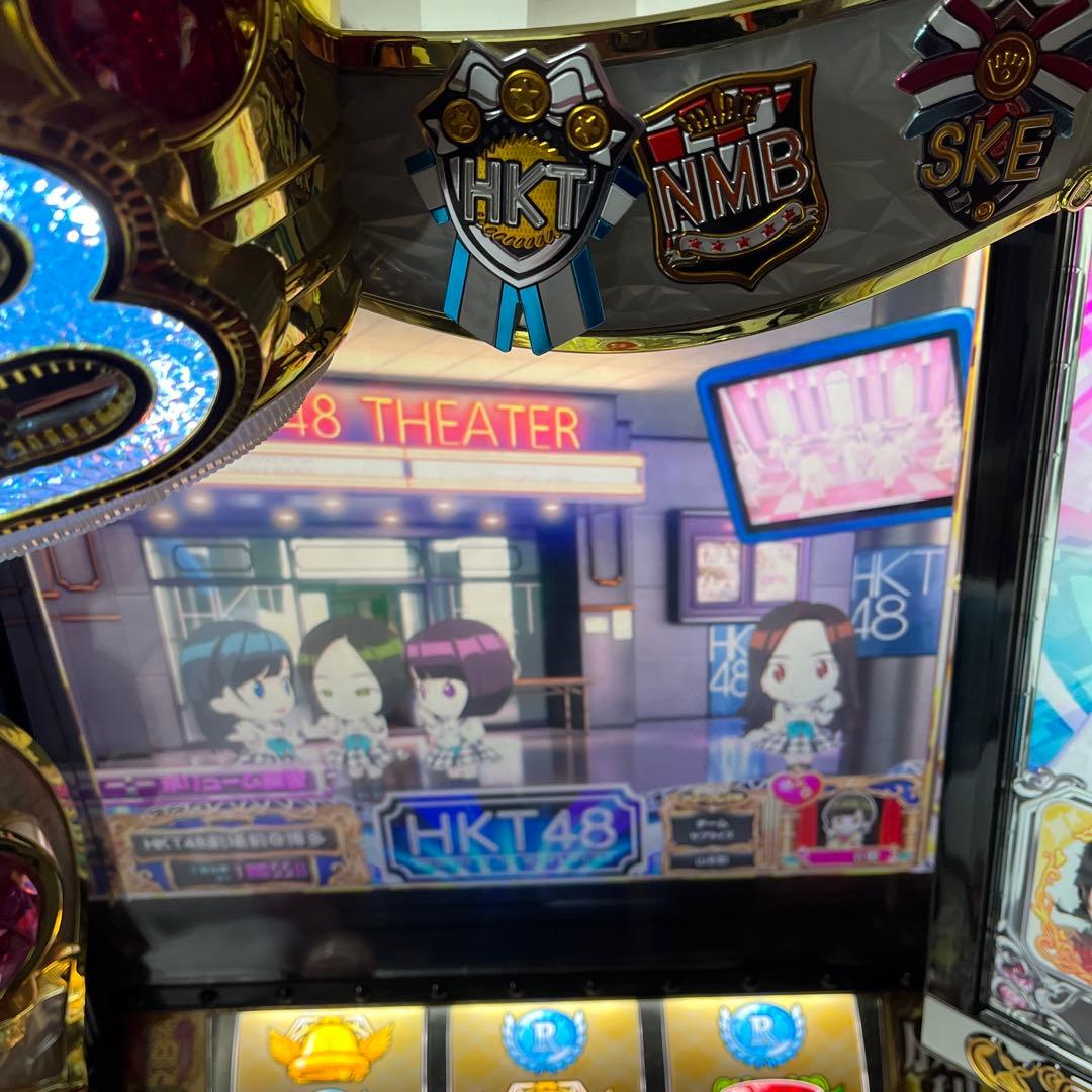 送料込み　パチスロ 実機 AKB48勝利の女神　不要機付き