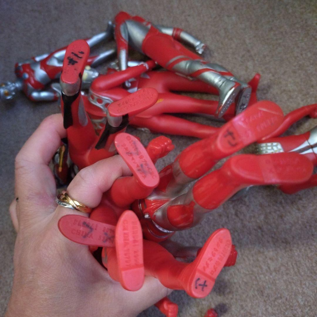 ウルトラマンフィギュア 、ソフビ55体セット