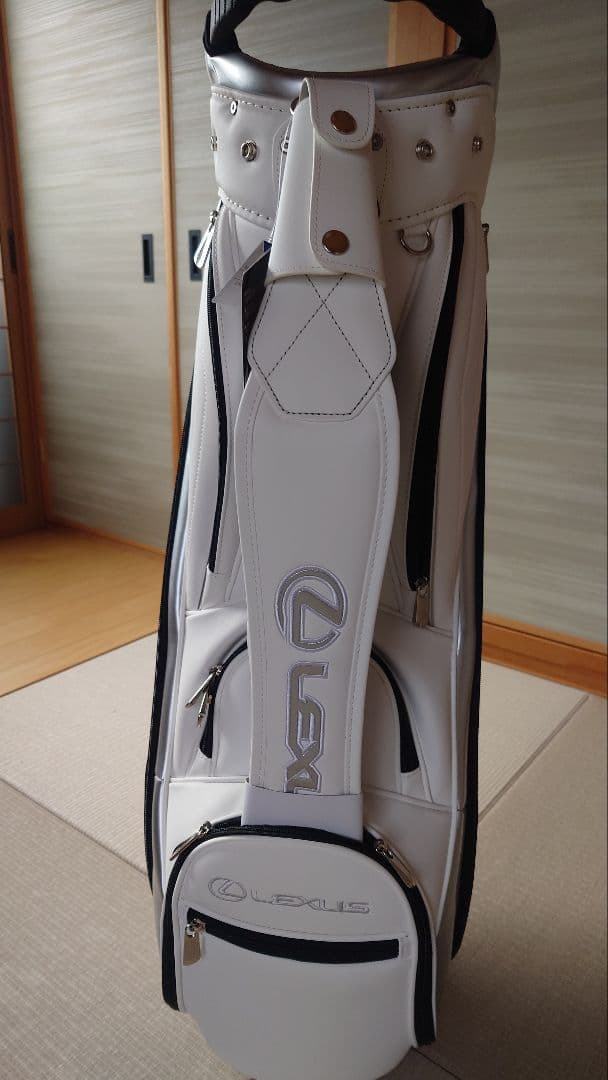 Lexus×MIZUNOキャディバック　 ホワイト　未使用新品