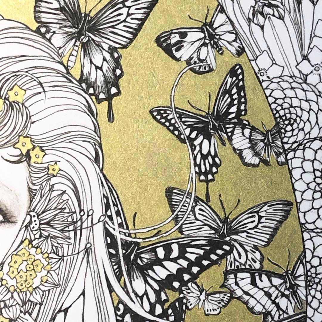 羽人の詩 Song of Hanebito【肉筆絵画】