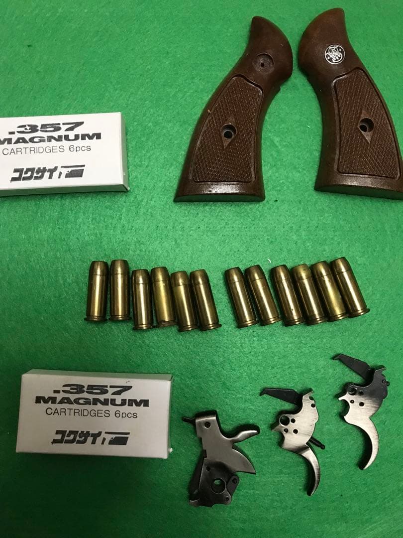 コクサイ24KモデルガンM19コンバットマグナム