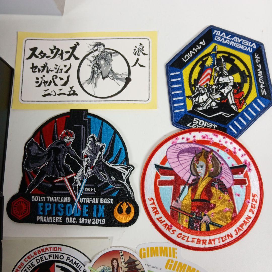 スター・ウォーズ　セレブレーション2025 限定アートピンバッジ4個他　グッズ