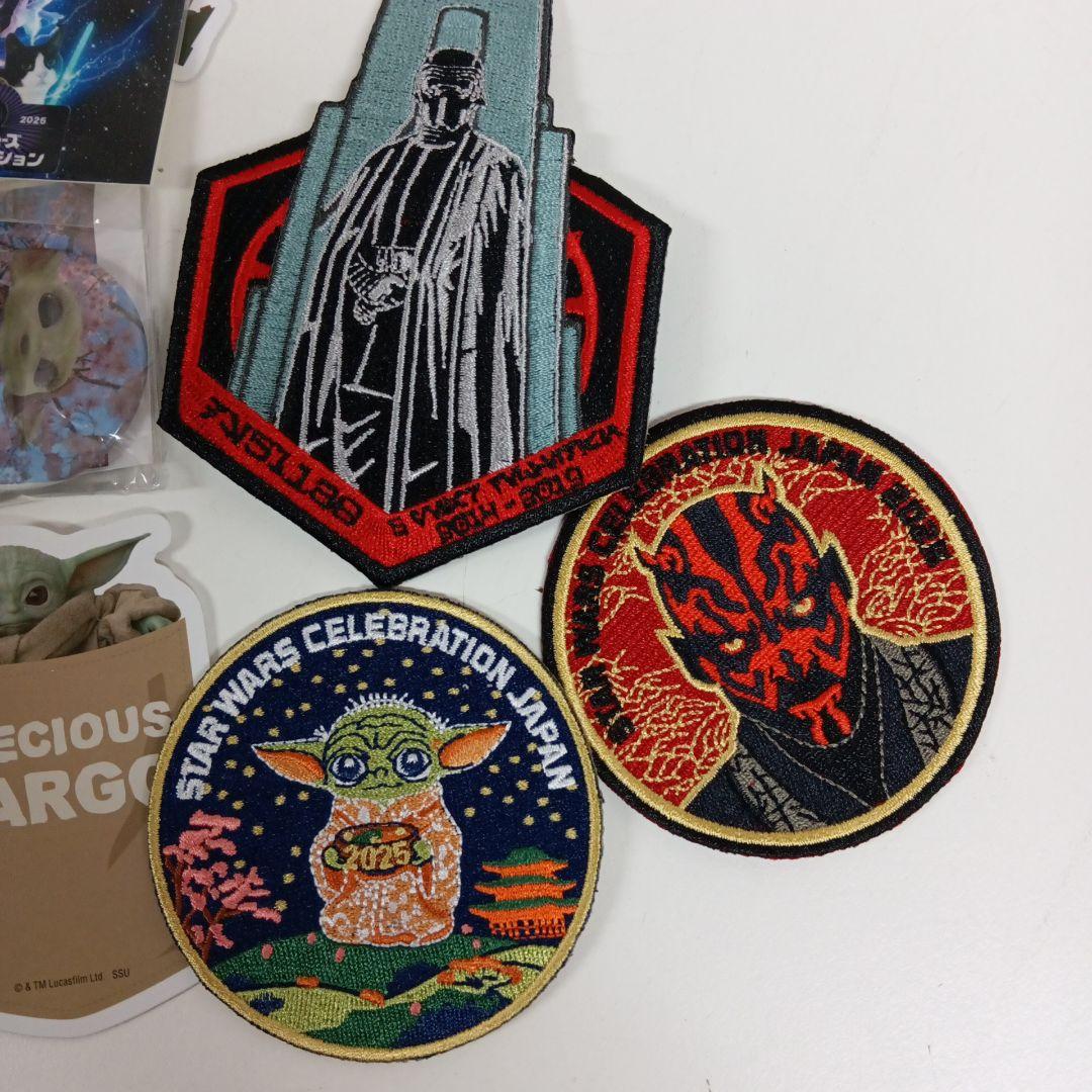 スター・ウォーズ　セレブレーション2025 限定アートピンバッジ4個他　グッズ