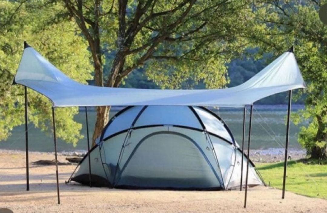 ネルデザインワークス　TFS タープ　ブルーグレー