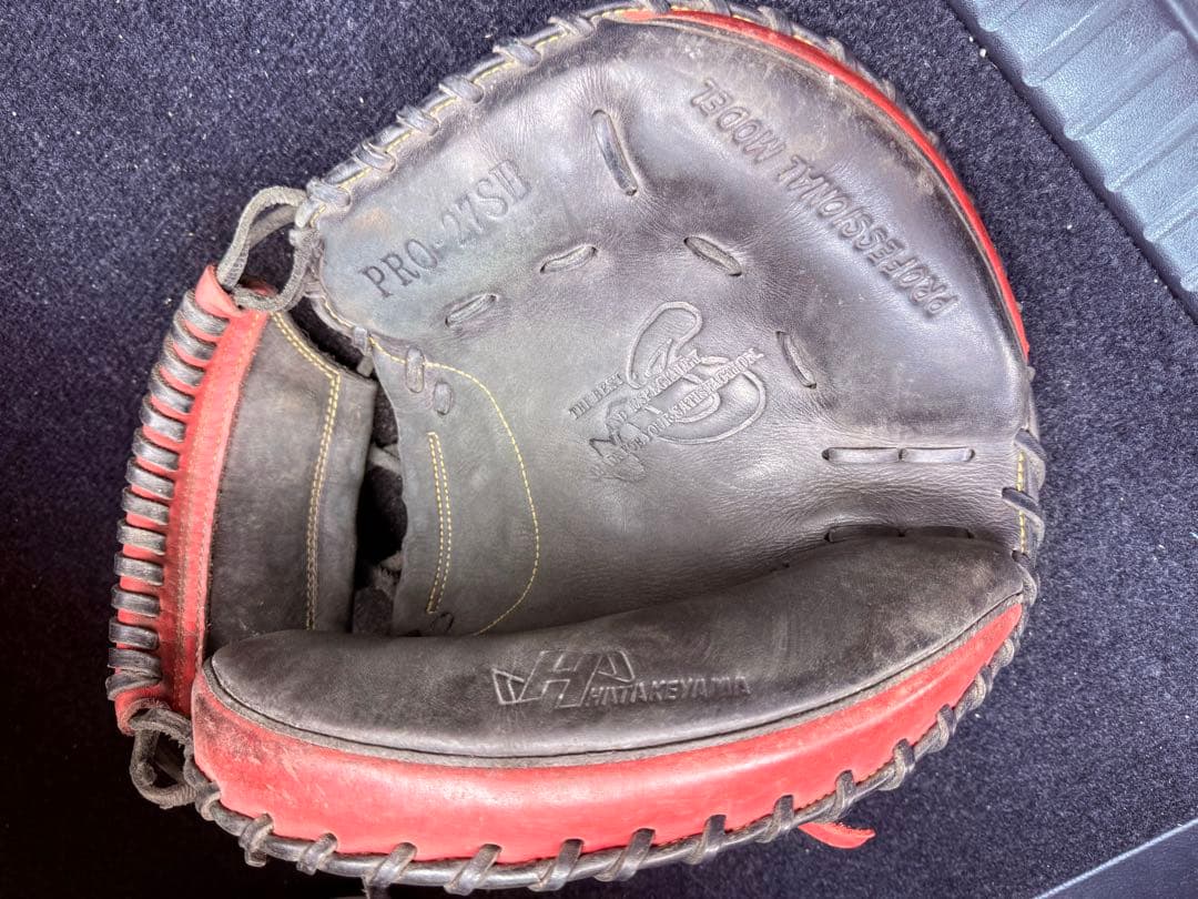 ハタケヤマ　軟式用キャッチャーミット
