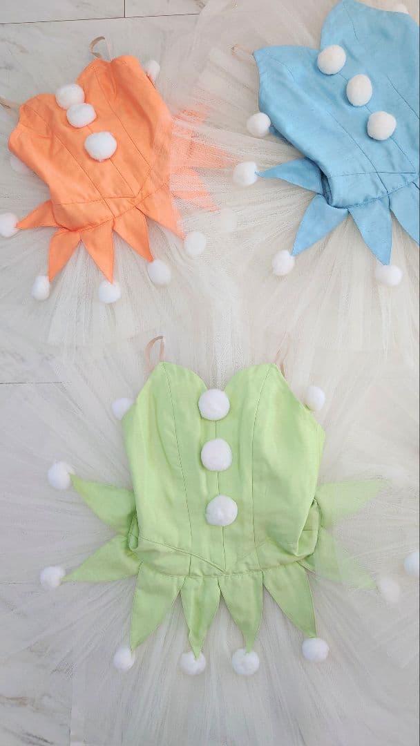 【７人のこびと・キャンディボンボン・マーチ】 チャコットバレエ衣裳 キッズ７着