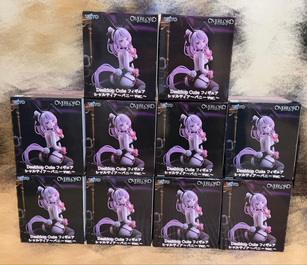 プライズ フィギュア シャルティア バニーVer. 10体セット 新品未開封