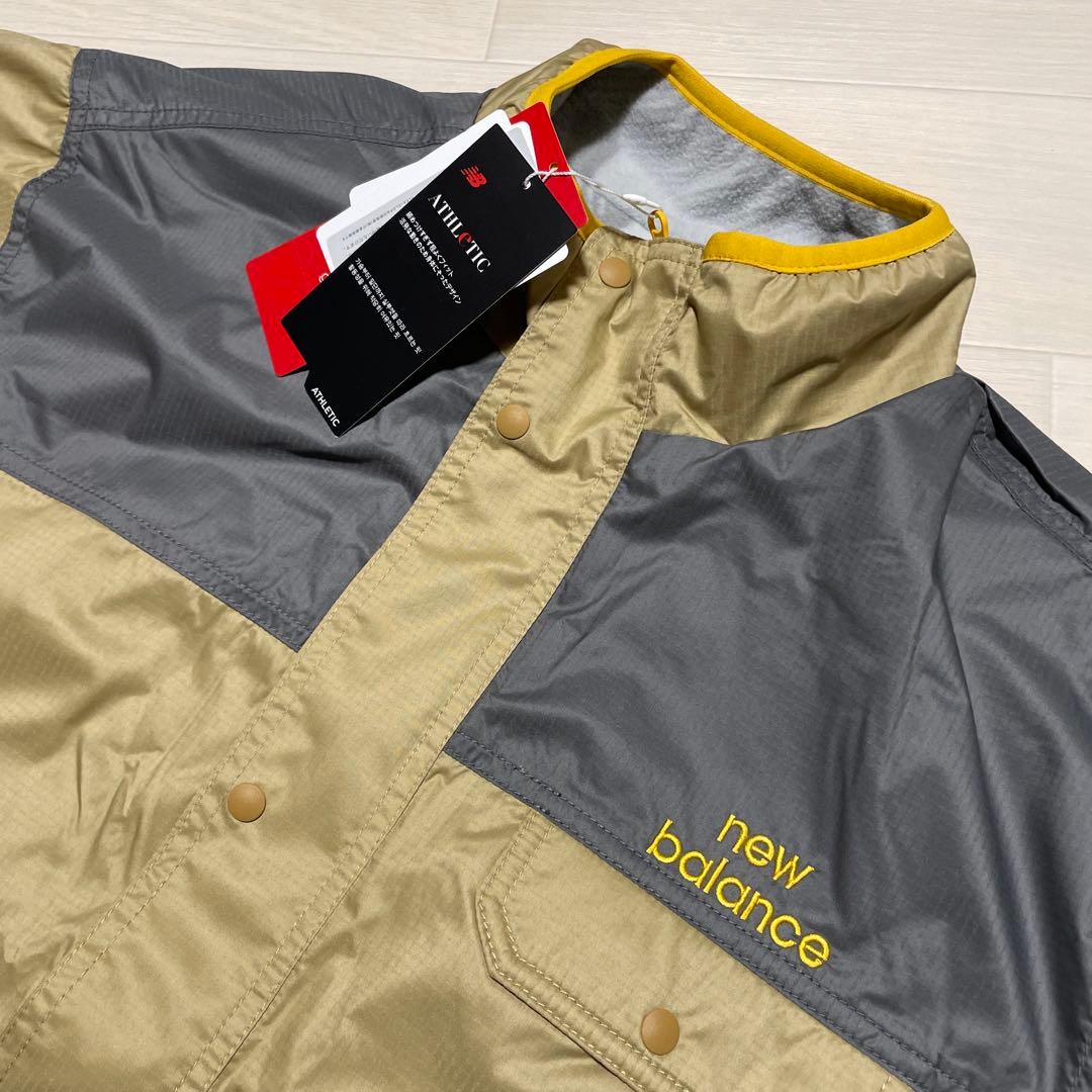 ニューバランス ゴルフ メンズ リップストップ×フリース リバーシブル ブルゾン