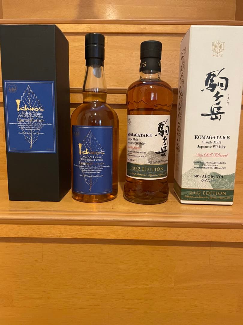 イチローズモルト青Limited Editionと駒ヶ岳2022