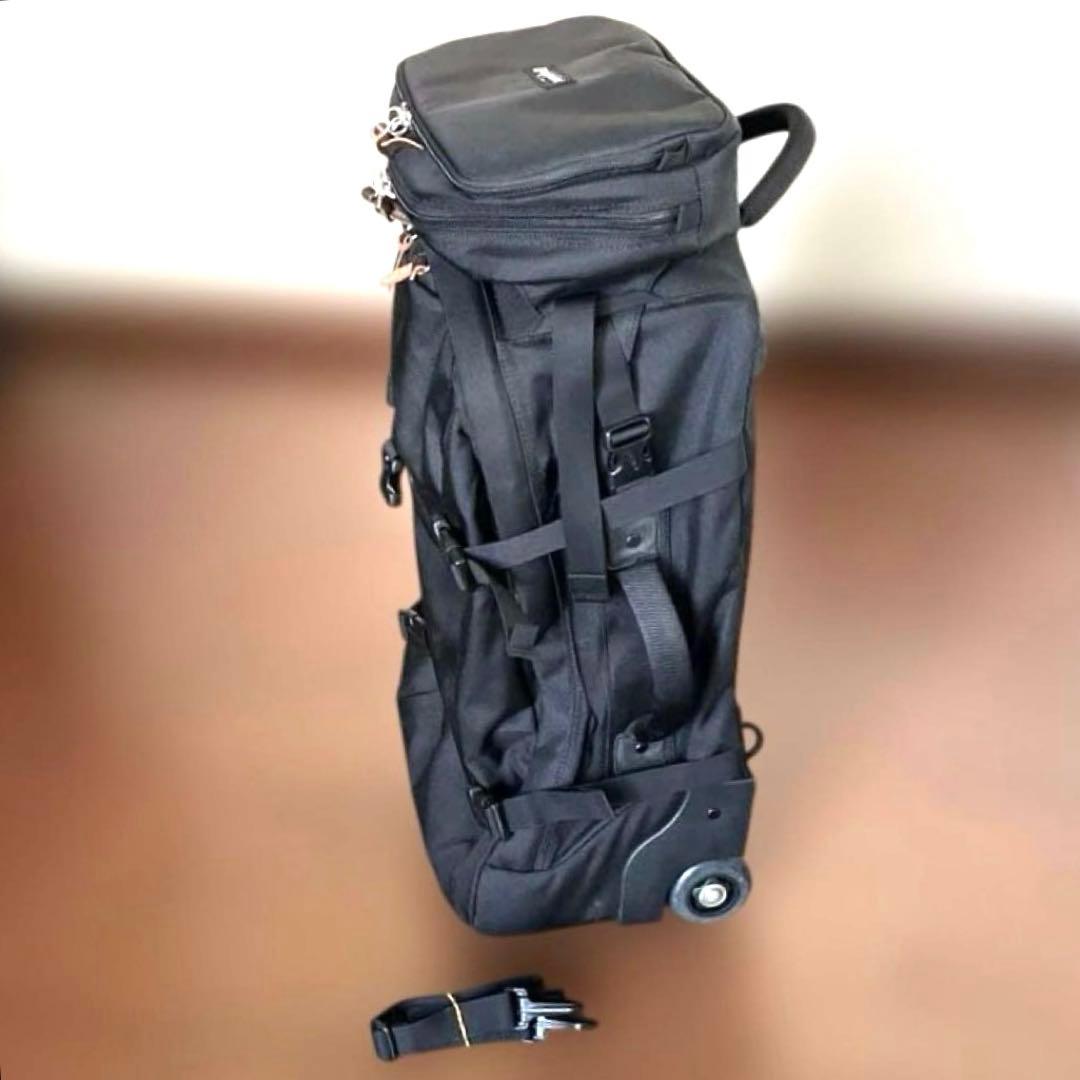 モンベル 3ウェイキャリーボストンバッグリュック ウエストポーチ 出張旅行 黒