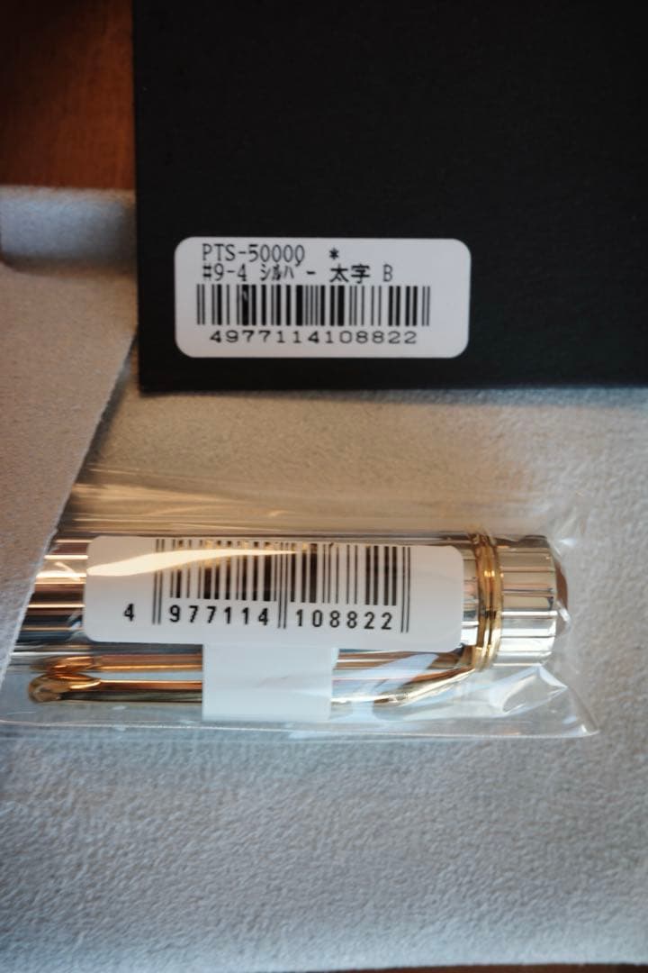 Platinum プラチナ万年筆 銀無垢 PTS-5000 新品 太字