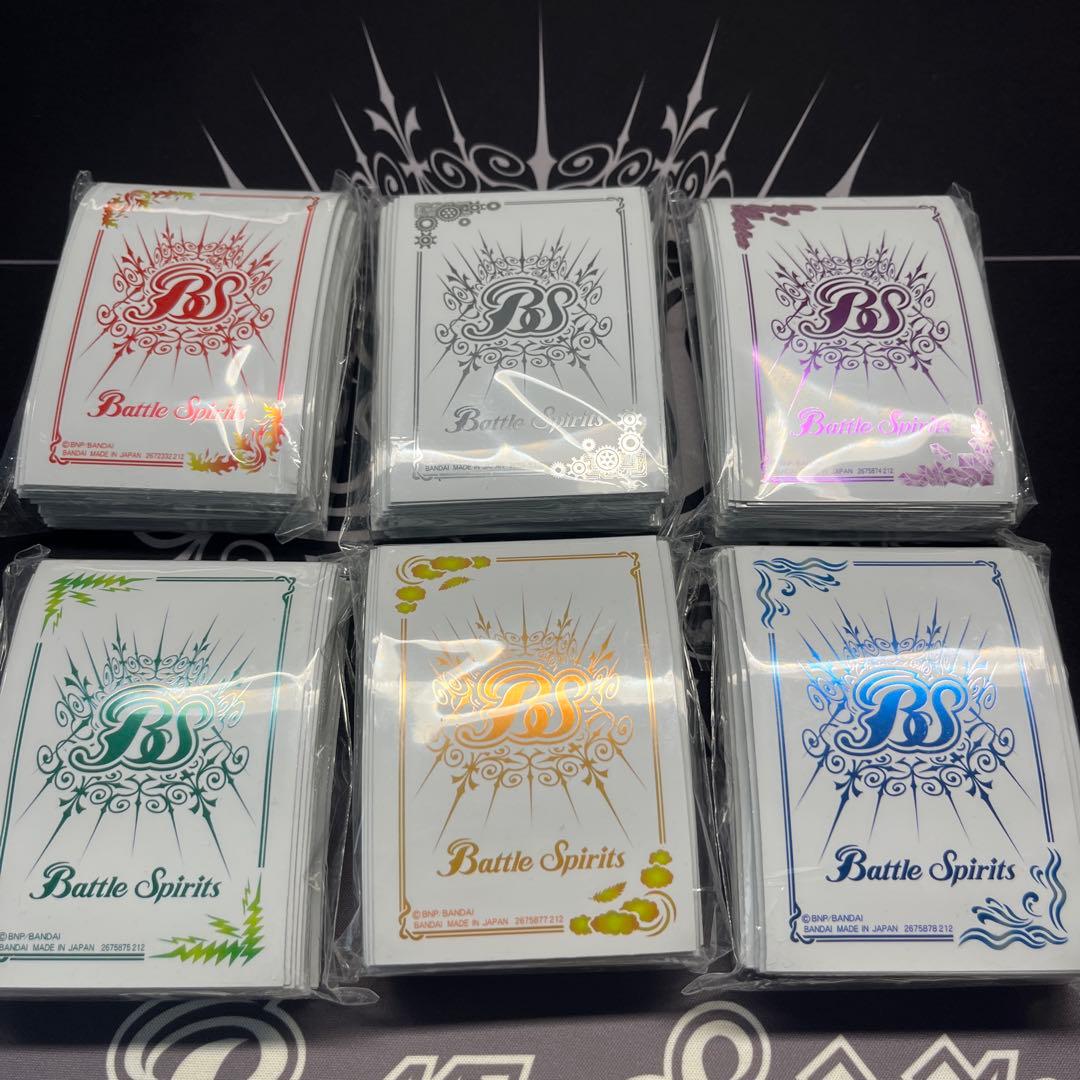 バトスピオフィシャルカードスリーブEX 未開封 6種