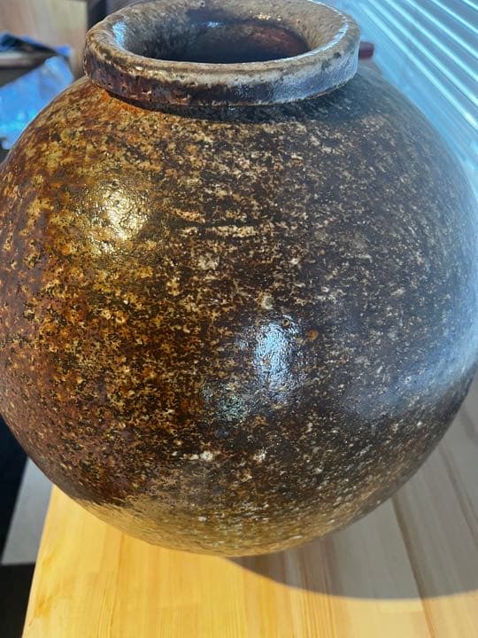 信楽焼　壺