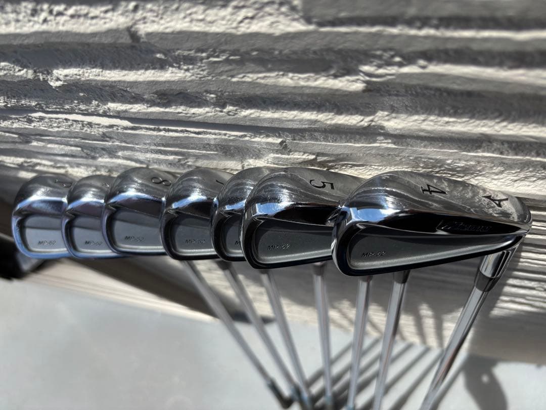 ミズノ MP-52 アイアンセット 7本セット(4-P) 軟鉄Modus120S