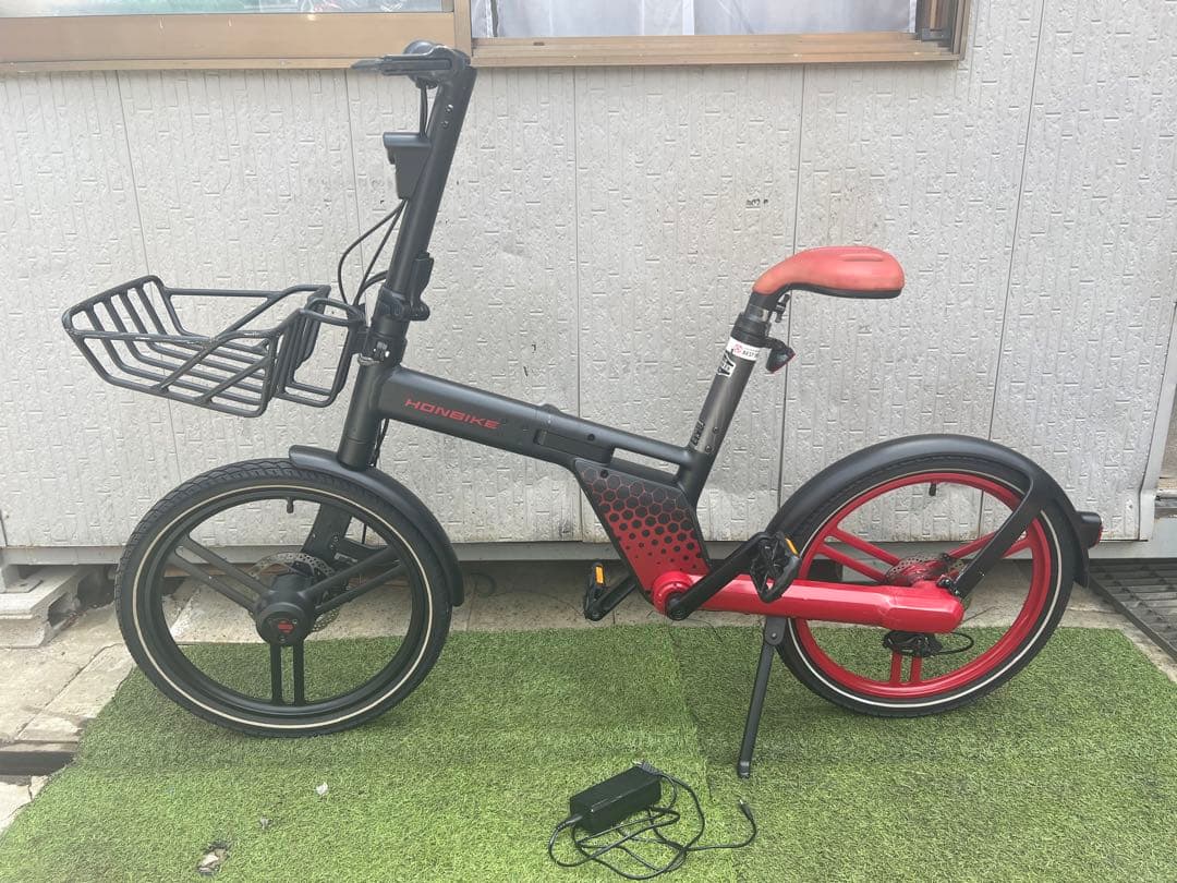 HONEBIKE ホンバイク　チェーンレス　折りたたみ　電動アシスト自転車