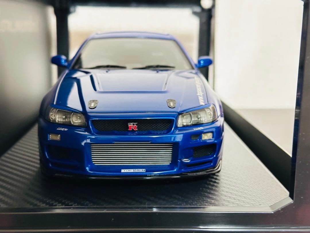 イグニッションモデル TOP SECRET BNR34 1/18