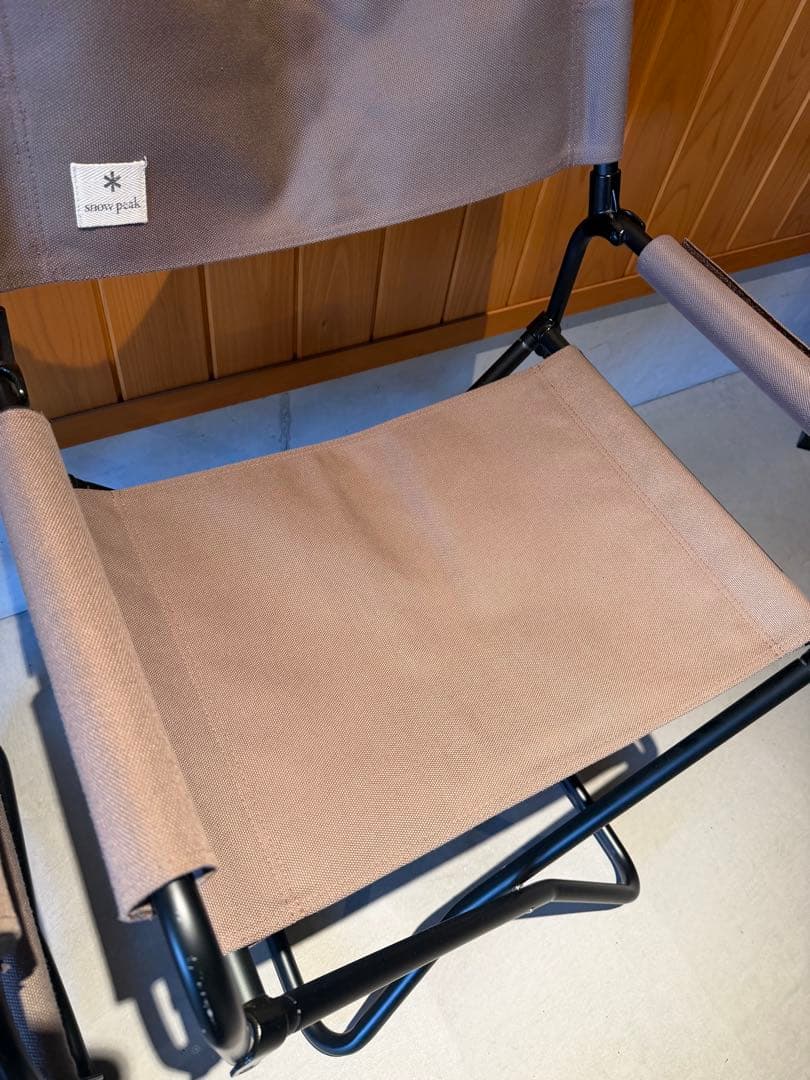 スノーピーク FDチェアワイド グレー　2脚セット　peak