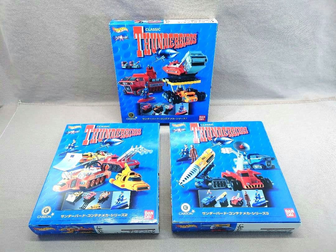 サンダーバード　キャラウィール 救助メカ　全３種　未開封