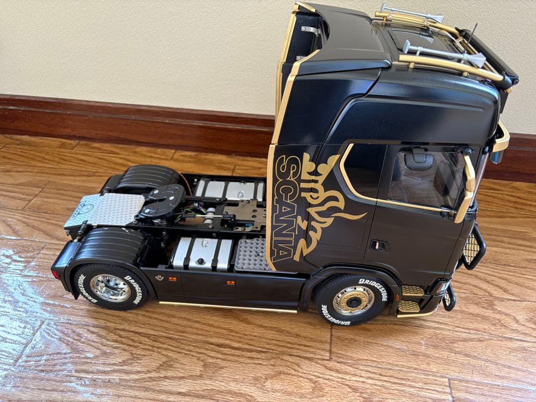 タミヤ 1/14RC スカニア770S 4×2 フルオペ➕ フラットベッドSET