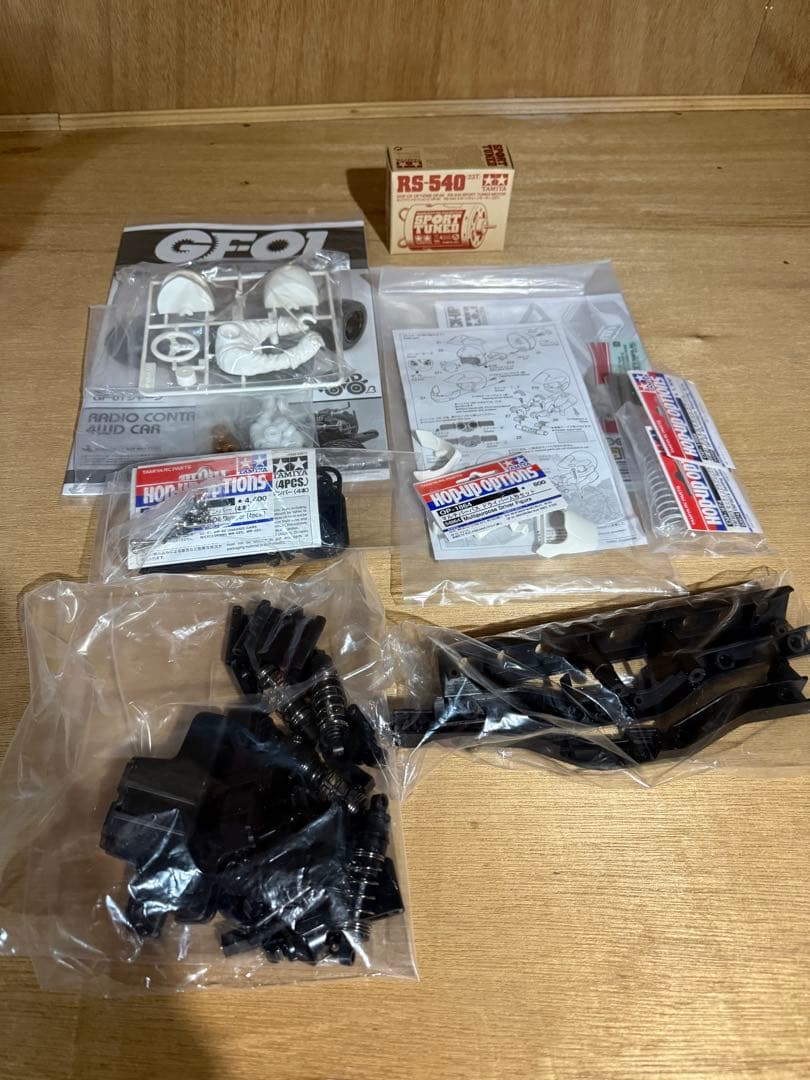 タミヤGF-01ランドクルーザー　プロポ付き