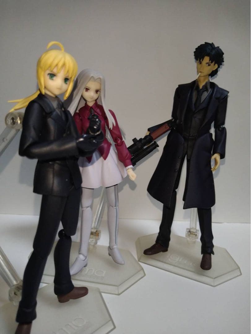 figma Fate/Zero セイバー•切嗣•アイリスフィール まとめ売り