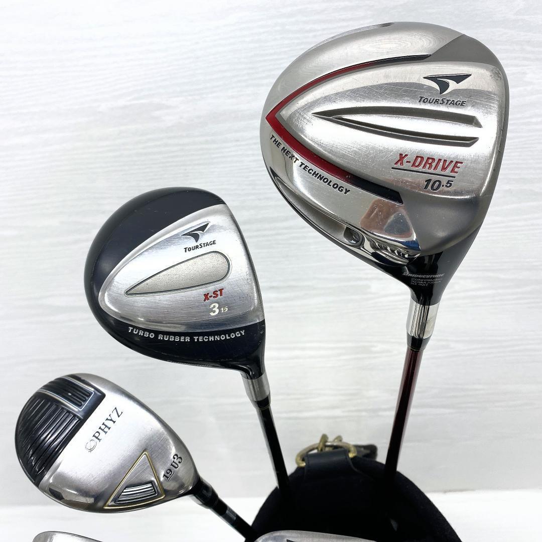 DUNLOP ツアーステージ ダンロップ ゴルフクラブ 初心者セット R