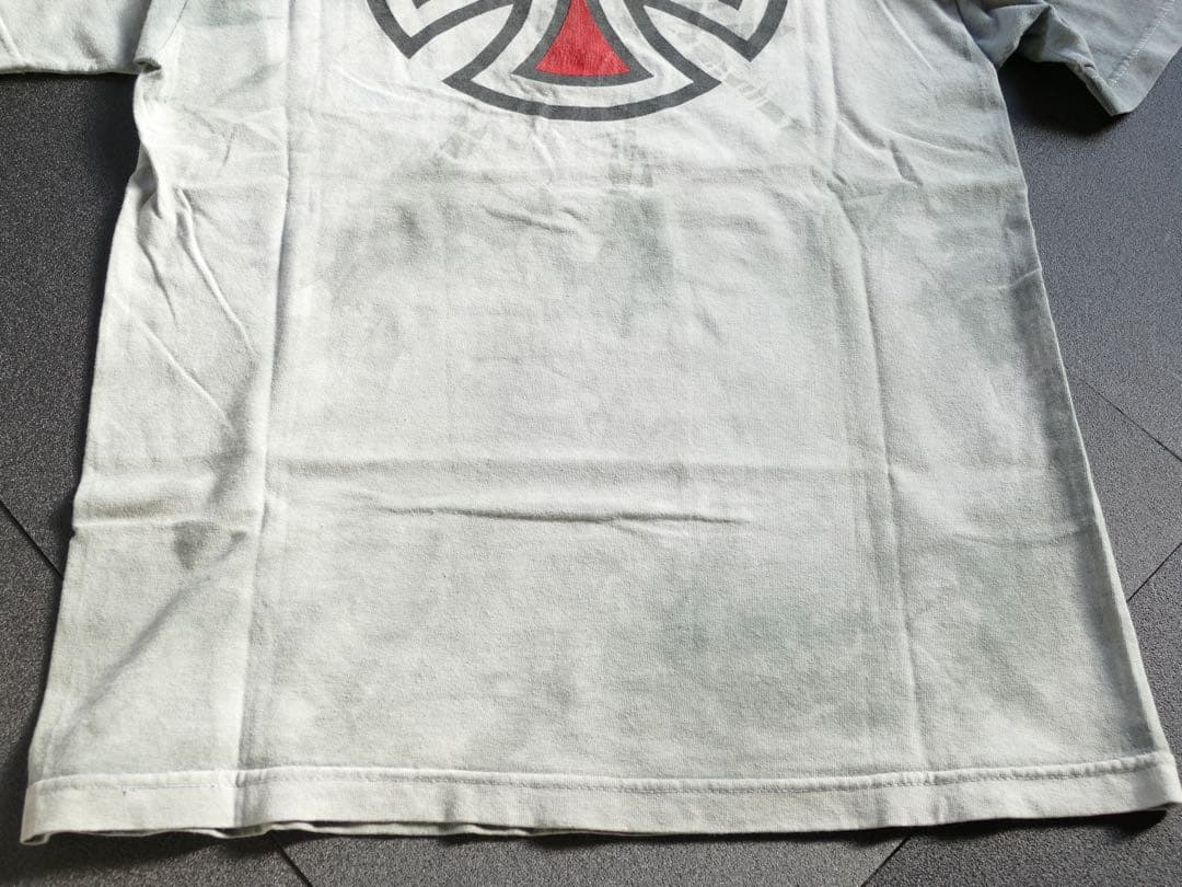 90s Old skate independent NHSタグ タイダイ