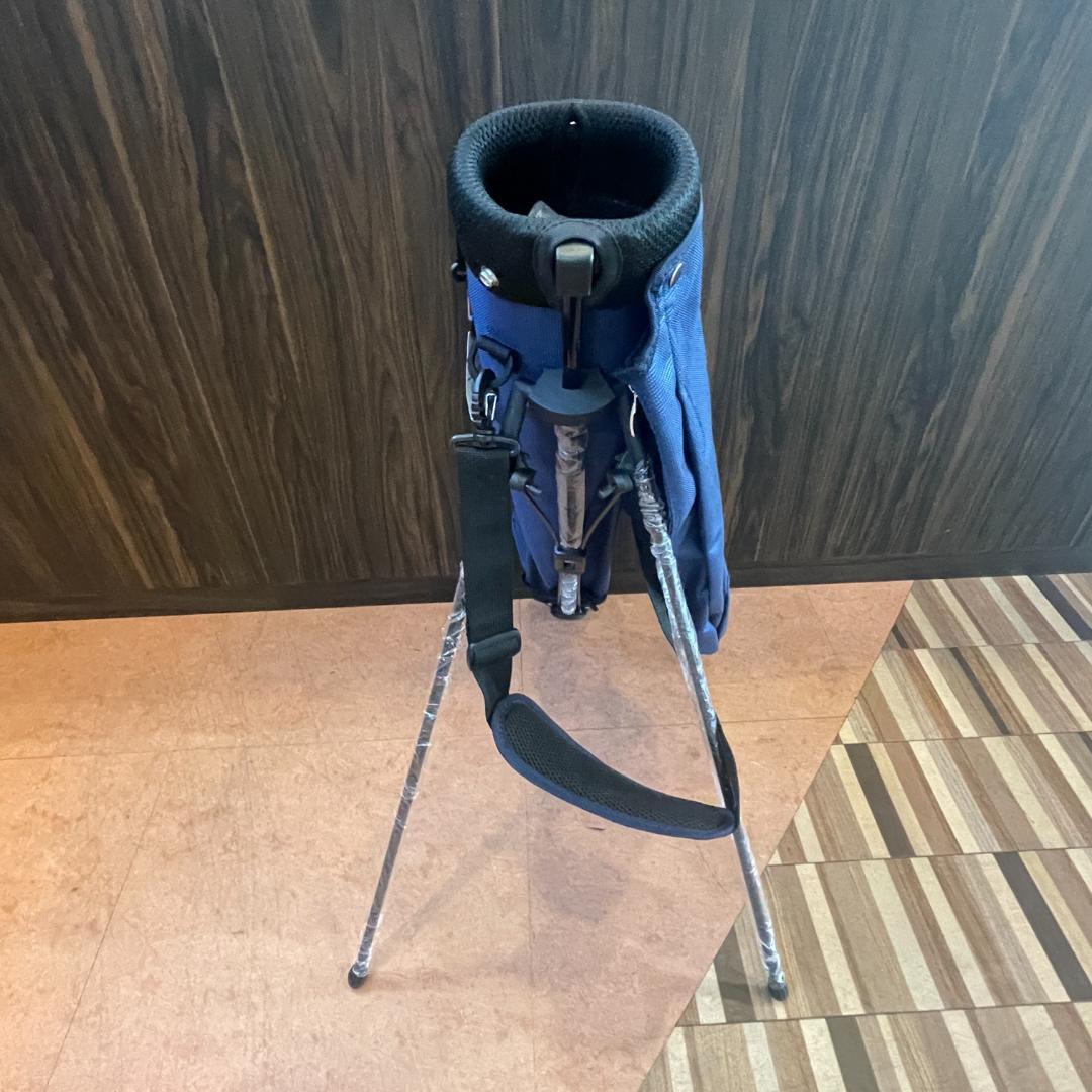 パーリーゲイツ　セルフスタンドバック　ミニバック　アイアンバック肩掛けベルト付き