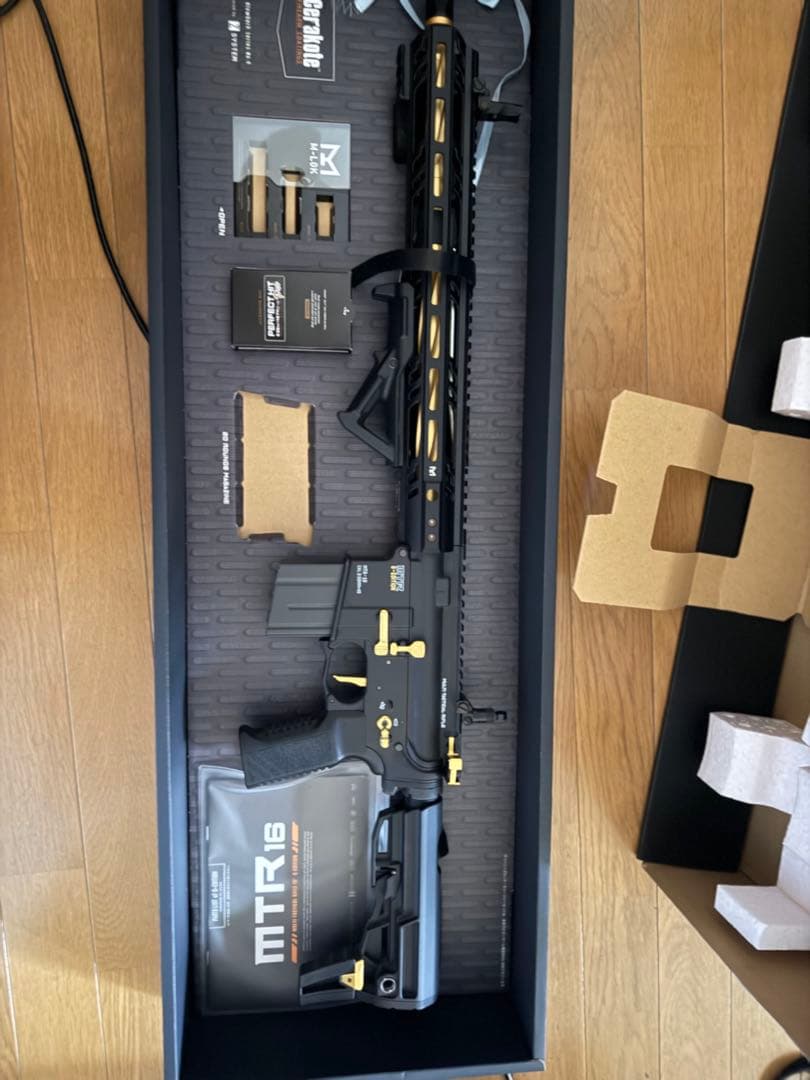 MTR16 ガスガン Gold Edition