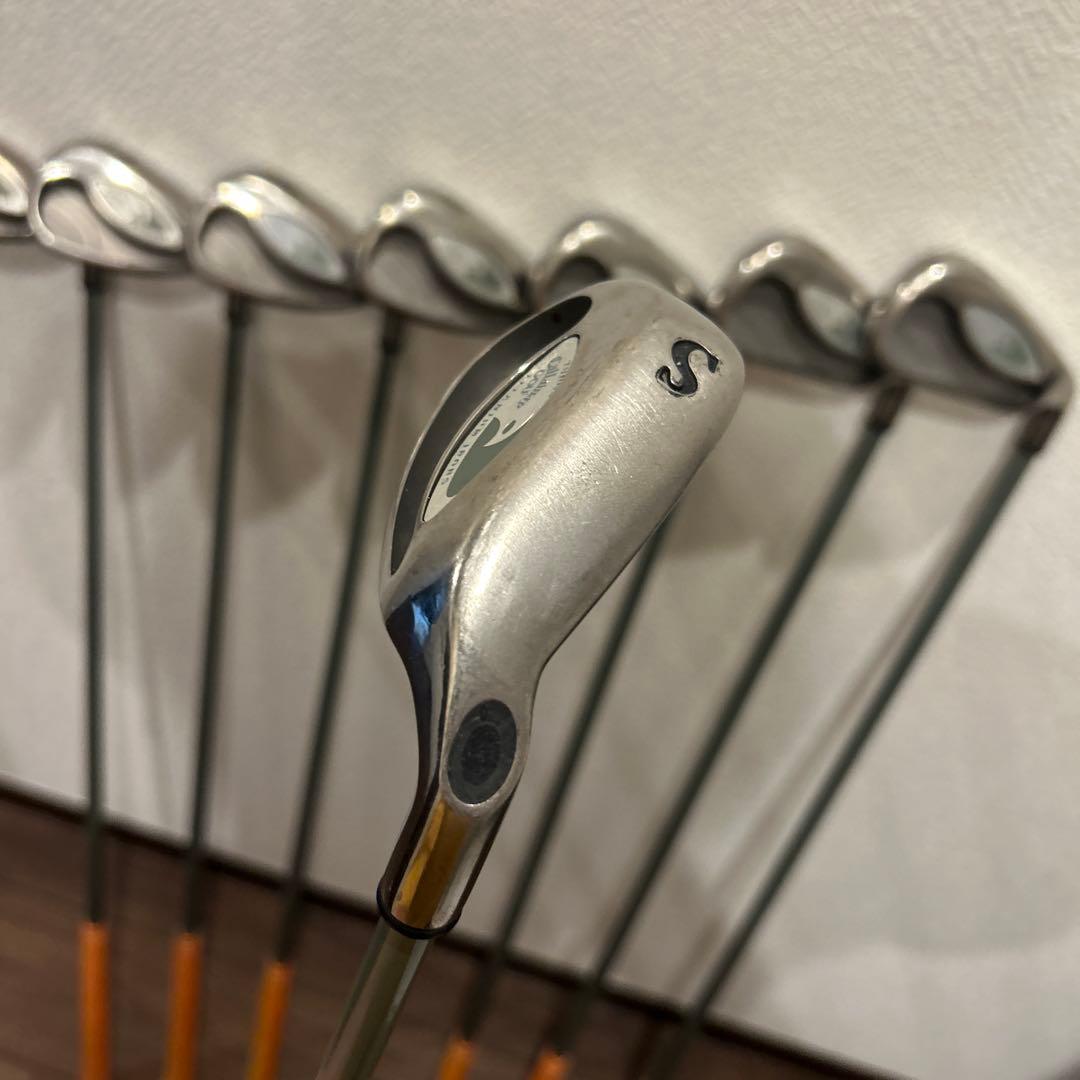 名器ホークアイ　レディースL 8本　右利き　アイアンセット　キャロウェイ