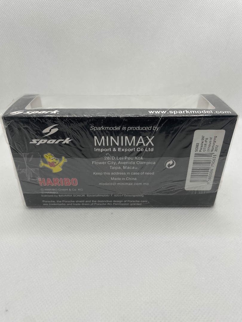 スパーク 1/43 SG063 ポルシェ 997 GT3R 24H 2012