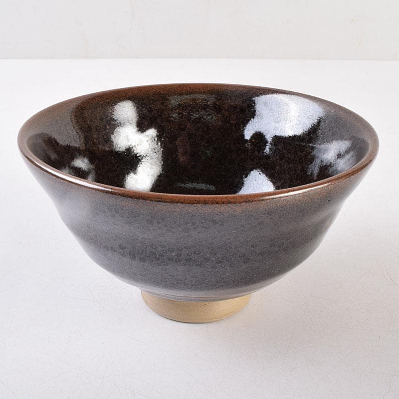 茶道具　上野焼　十五代　熊谷紅陽作　茶碗　堀内宗完(兼中斎)極め箱　VR9097