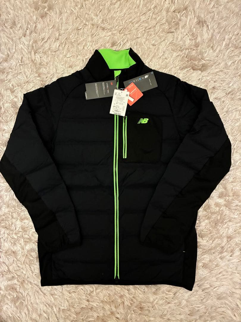 new balance golf吸湿発熱 ライトダウン ブルゾン サイズ5