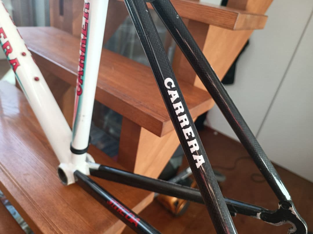 CARRERA ロードバイクフレーム Timeカーボンフォーク付き