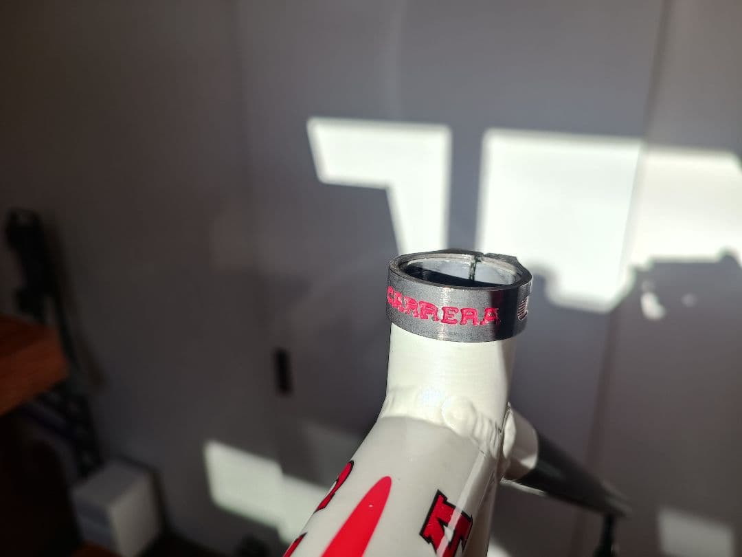 CARRERA ロードバイクフレーム Timeカーボンフォーク付き