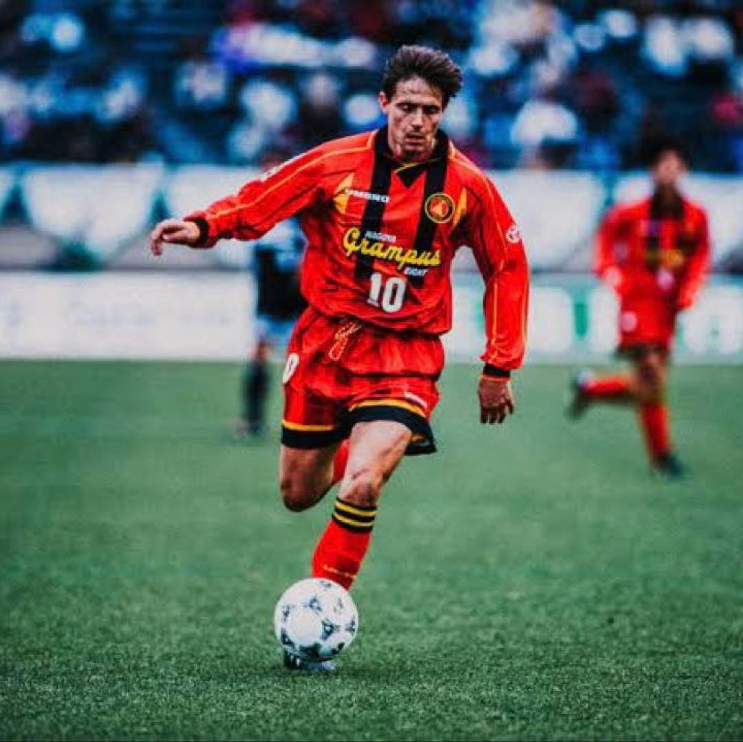 希少 名古屋グランパス 1997年上下ユニフォームセット umbro