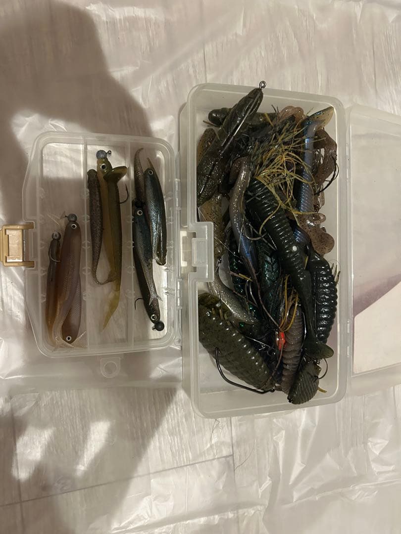 【お得！バス釣り引退】人気ワーム・ルアー・フック等まとめ売り！！