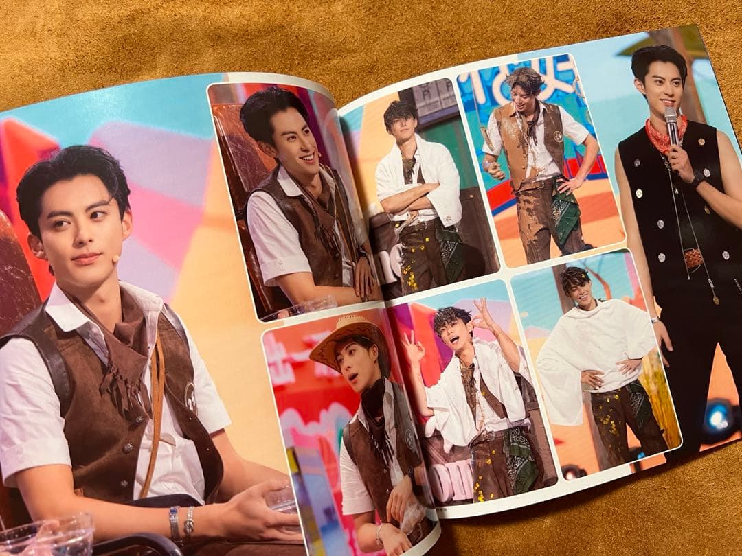 蒼蘭訣 王鶴棣　110枚写真入り個人写真集ワンホーディー写真集34p2023-1