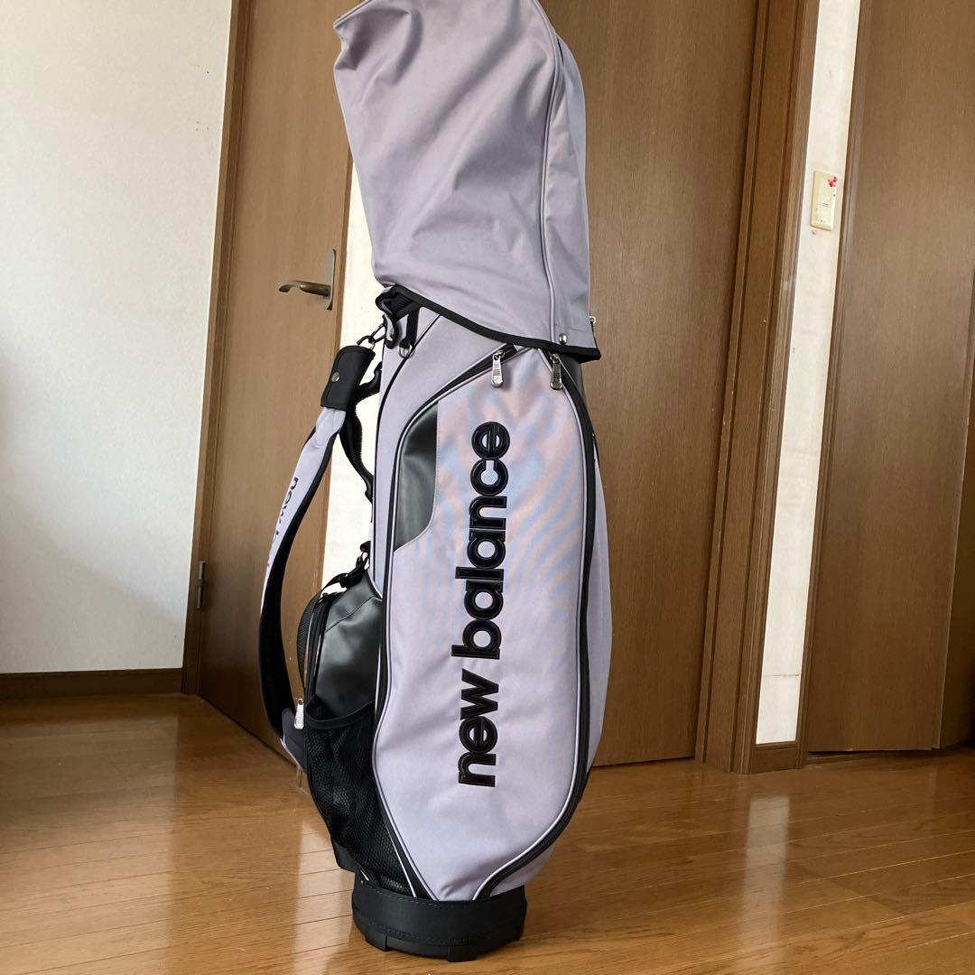 new balance ゴルフバッグ グレー