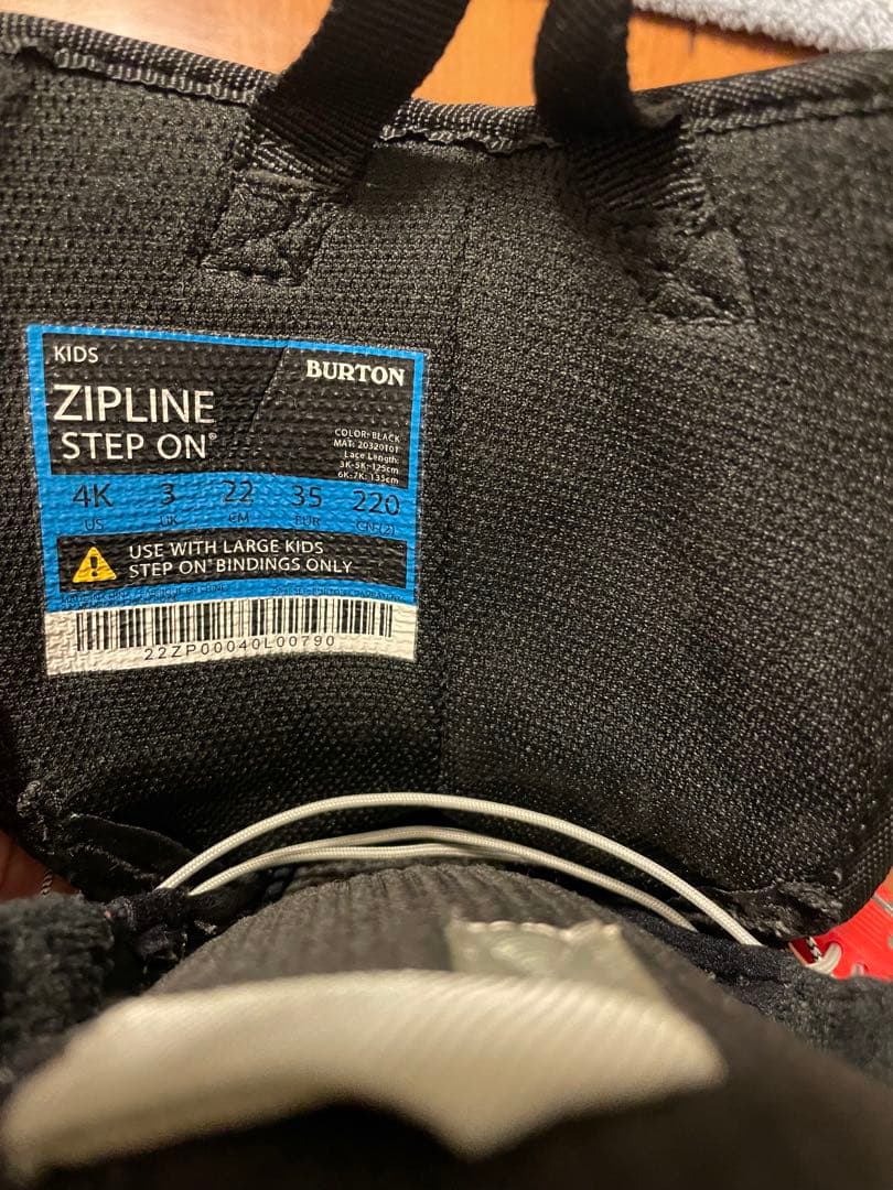 Burton Step on kids 22センチ