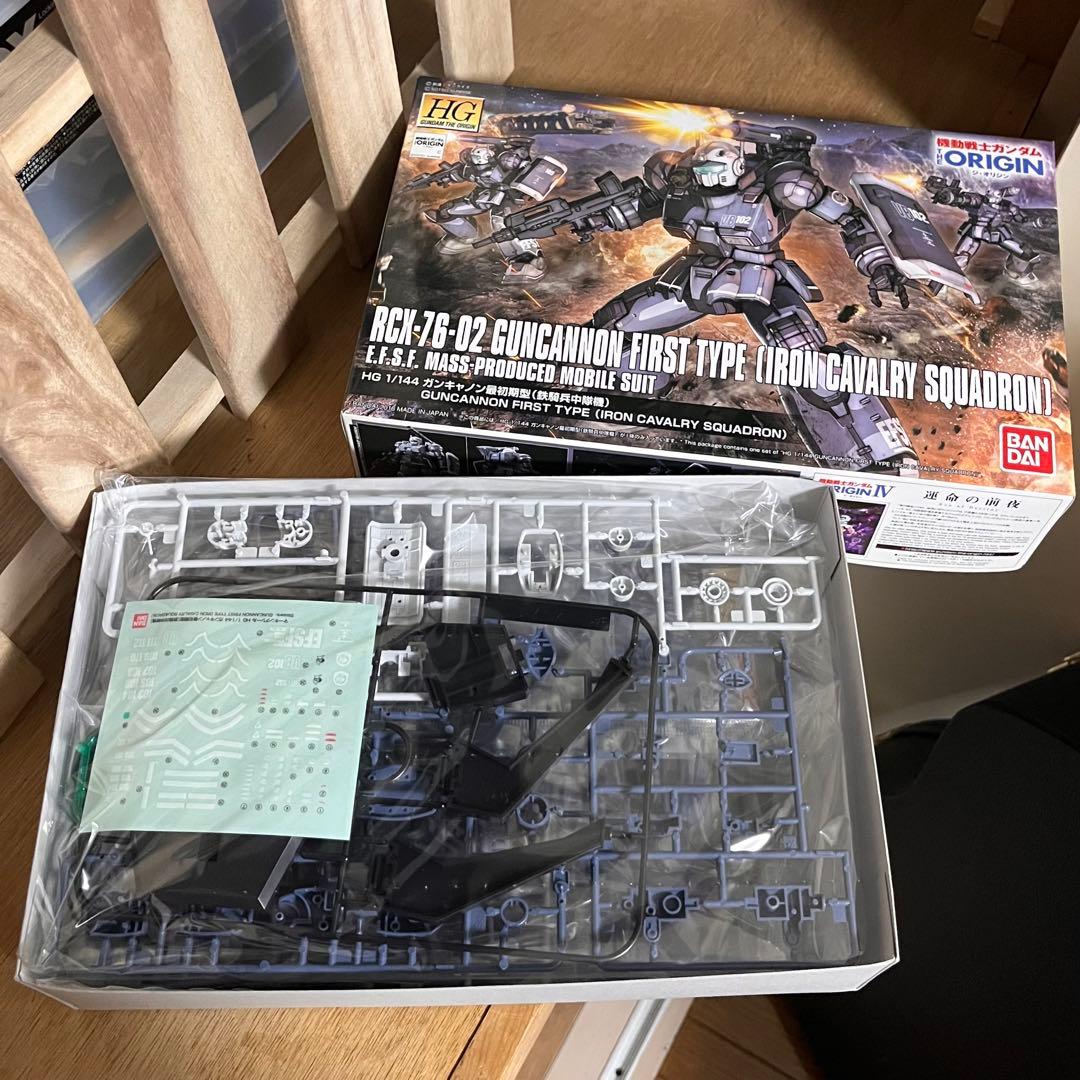 HG 1/144 ORIGIN ジム・ガンキャノン　まとめ売り