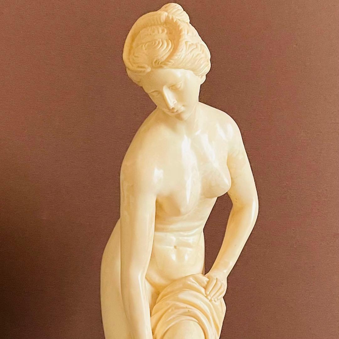 A Santini サンティーニ 西洋彫刻 湯浴クラシックフィギュア  裸婦像